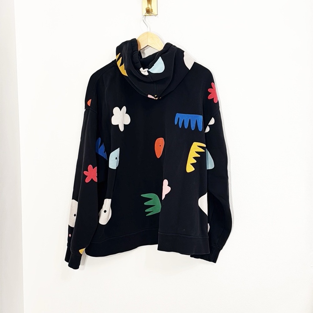 JORDAN Artist Series Black Hoodie Brooklyn Fleece Size 1X Womens - Picture 4 of 6